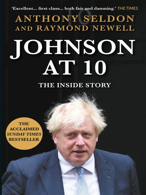 Title details for Johnson at 10 by Anthony Seldon - Available